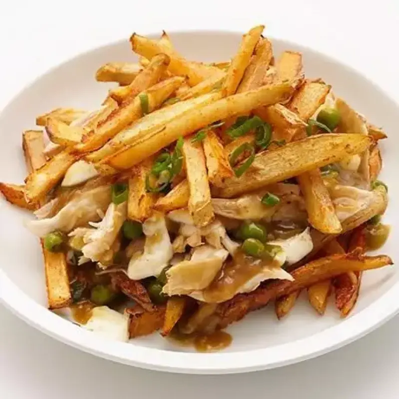 Delicious Butter Chicken Poutine in Okotoks, AB