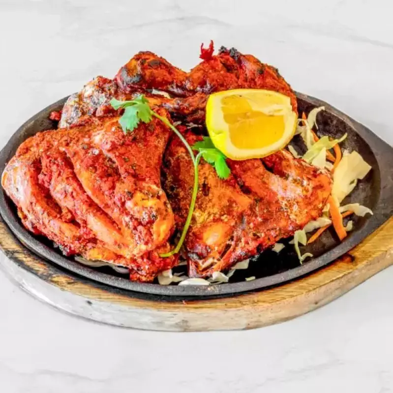 Delicious Tandoori Chicken dish at Hakka Kitchen in Okotoks, AB